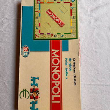 Italienisches Monopoly klassisch vintage