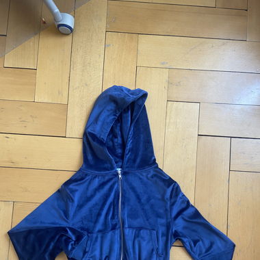 cropped samt jacke