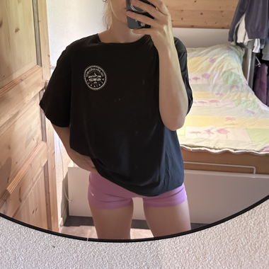 Schwarzes Quiksilver T-Shirt