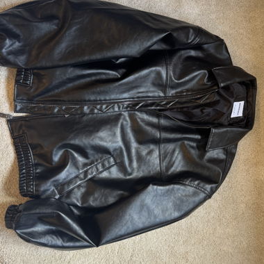 Bershka leather jacket