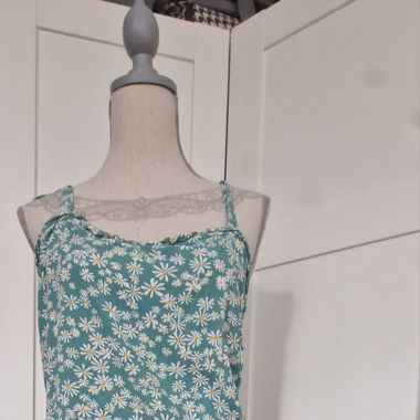 Sommerliches Blümchenkleid, Grösse XXL 