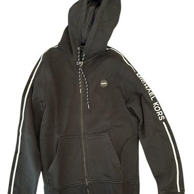 Michael Kors Zip-up Hoodie Black