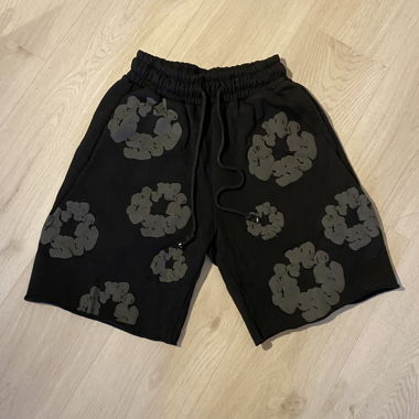 Denim tears short black/grey