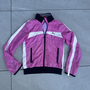 Giacca da pista Puma rosa