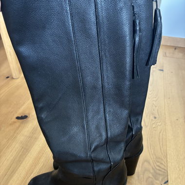 Bottes mi-mollet noires