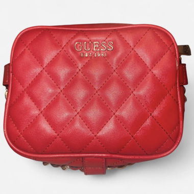 Sac bandoulière rouge Guess