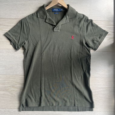 Polo Ralph Lauren Polo Shirt Slim Fit M Olive Green