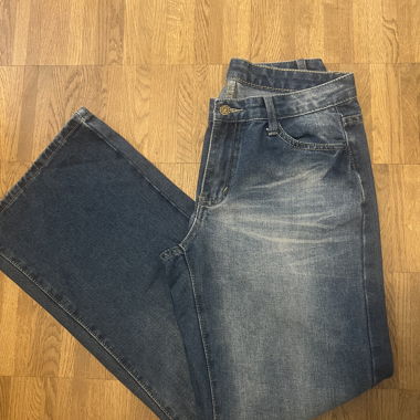Jean baggy bleu foncé