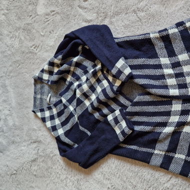 Cardigan Blau
