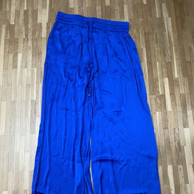 Pantalon fluide léger bleu