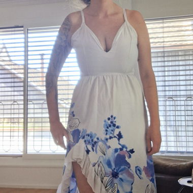 Vokuhila Sommerkleid