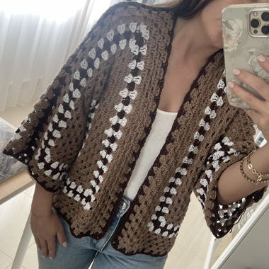 Gehäkelte Jacke (Unikat)