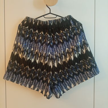 Black-and-Blue Shorts