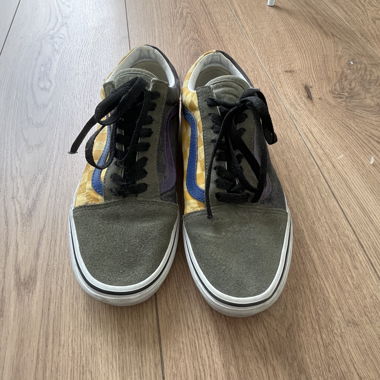 Vans OG Green Purple Yellow