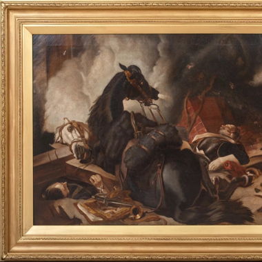 Napoleonisches Kürassier Pferd Sir Edwin Henry