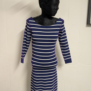 Abito rigato Sonia di Sonia Rykiel