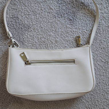 Weisse Handtasche