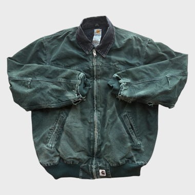 Vintage Carhartt Quilted Jacke Santa Fe Destroyed