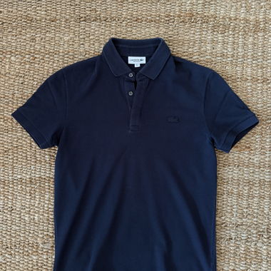 Polo Lacoste blu navy