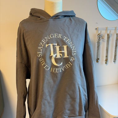 Grauer Slazenger Tennis Hoodie