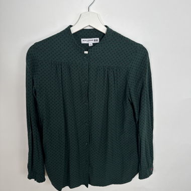 Chemisier vert à motifs Uniqlo