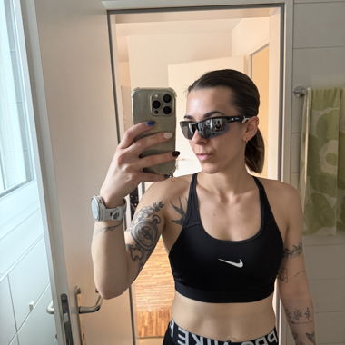 Uvex Sport-Sonnenbrille schwarz