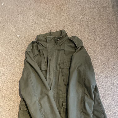 Grüne Jacke