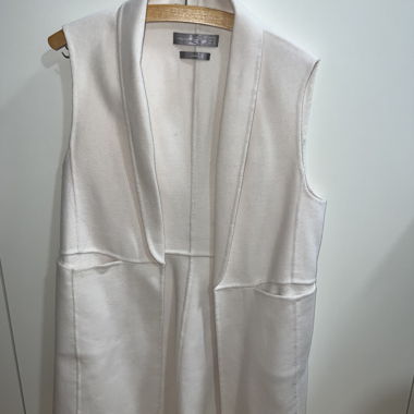 Beige Weste