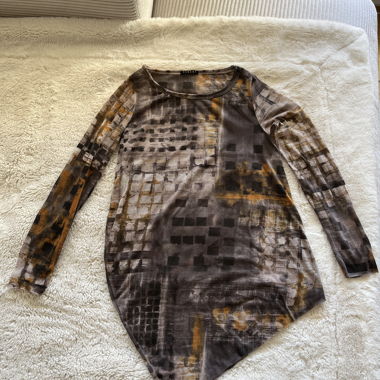Langarmshirt asymmetrisch 