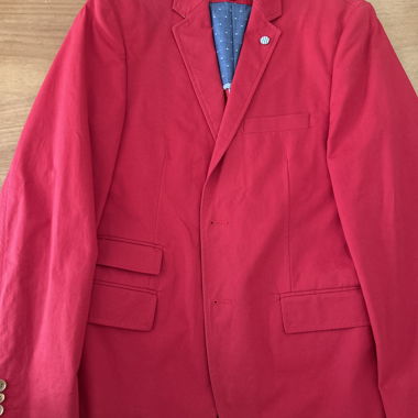 Blazer rosso Maddison