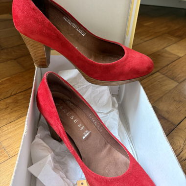 Red VARESE Heels