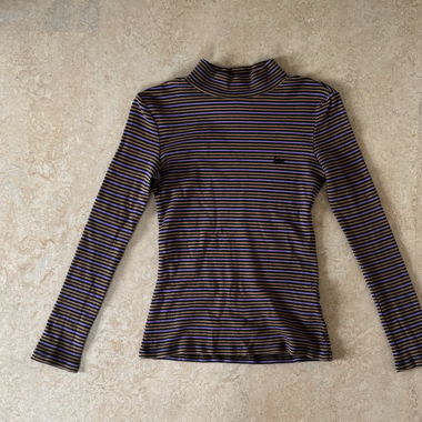 striped Turtleneck
