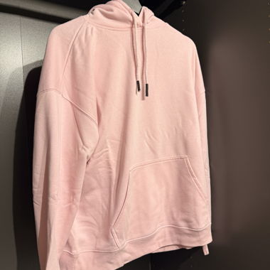 Sweat à capuche rose PULL&BEAR taille L