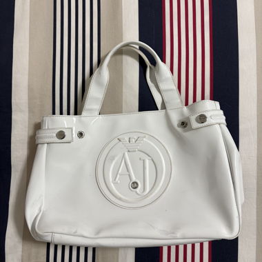 Sac Armani Jeans Blanc 