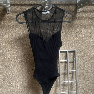 Zara Black Bodysuit