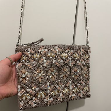 Edle tasche 3D bestickt 