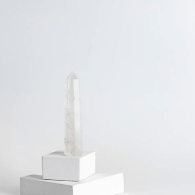 Bergkristall Obelisk