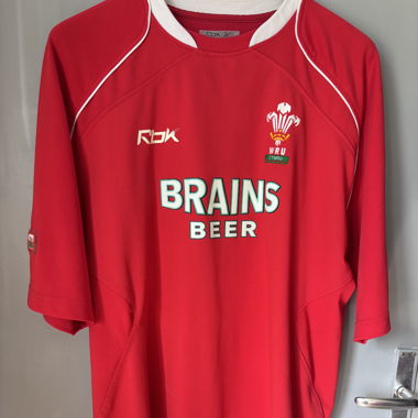 Wales rugby shirt 