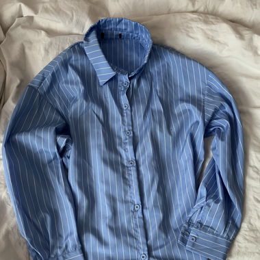 Blue Tie Shirt