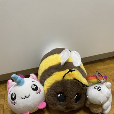 Peluche 3 pezzi
