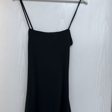 Dress with open back