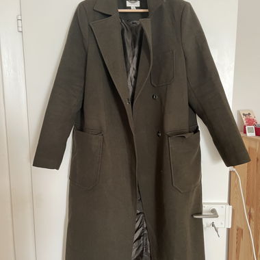 Dark green winter coat