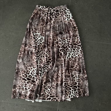 Leopardenrock midi