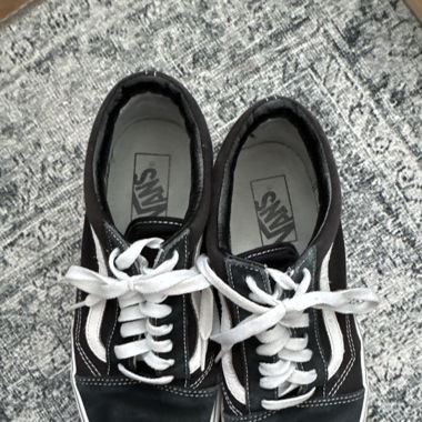 Vans mit plateau Sohle