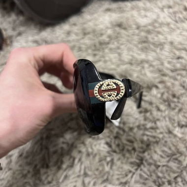 Schwarze Sonnenbrille