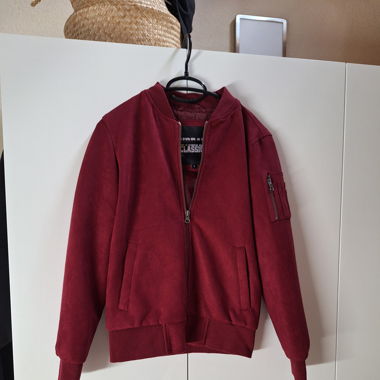 Veste bordeaux 