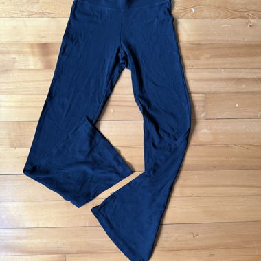Patte d’eph black trousers Bershka