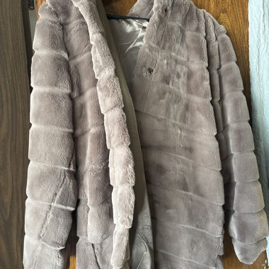 Cappotto in finta pelliccia soffice