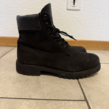 Schwarze Timberland Boots
