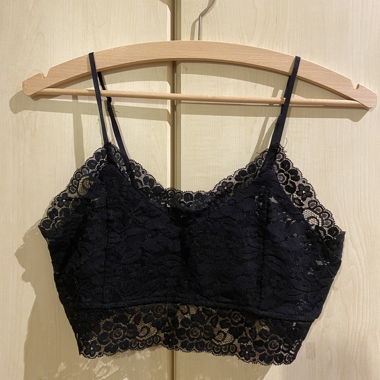Tank top mit "see through" Muster
